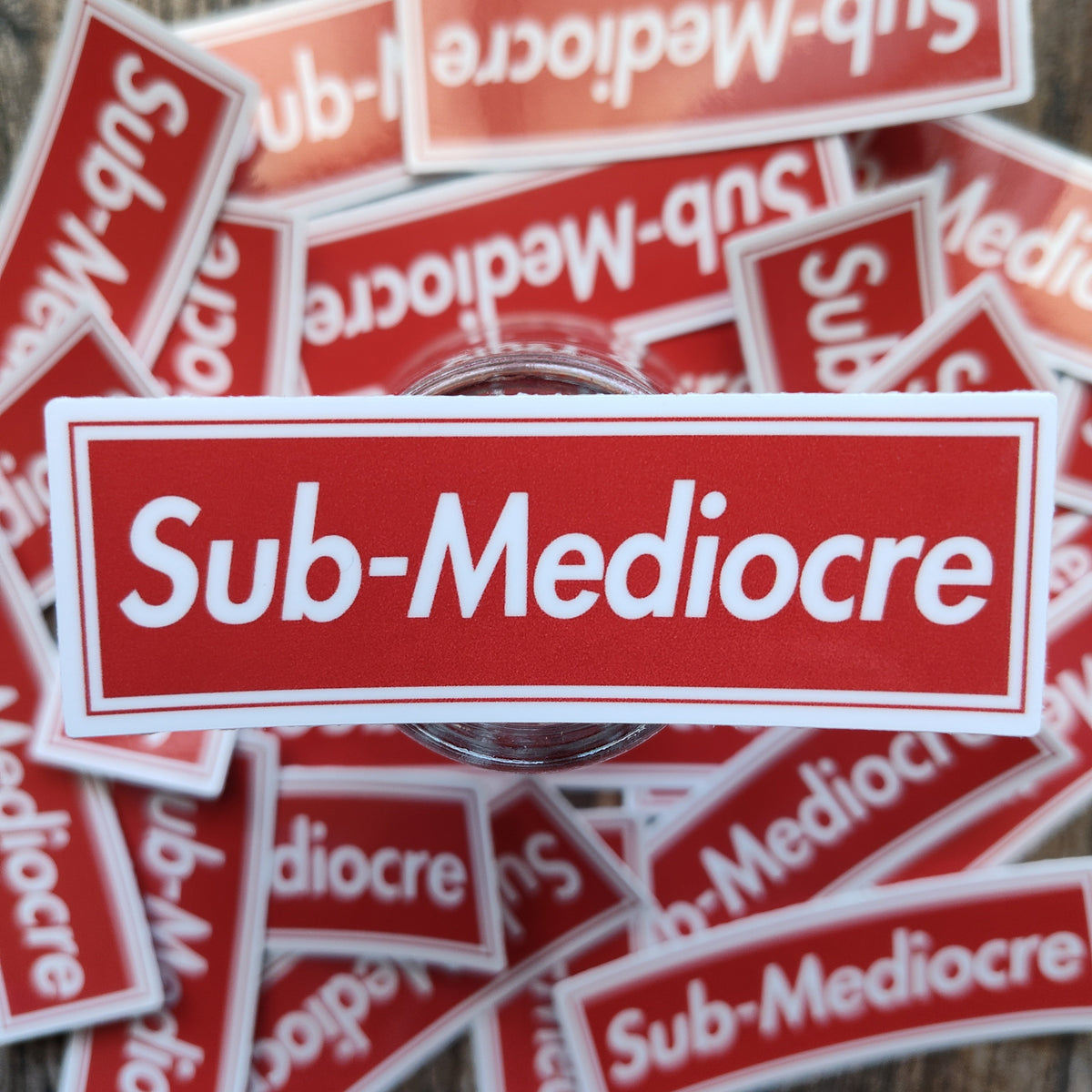 Sub-Mediocre Sticker Arc Flash Stickers